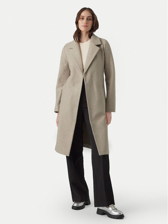 Vero Moda Vero Moda Átmeneti kabát Fortuneaya 10278330 Bézs Regular Fit