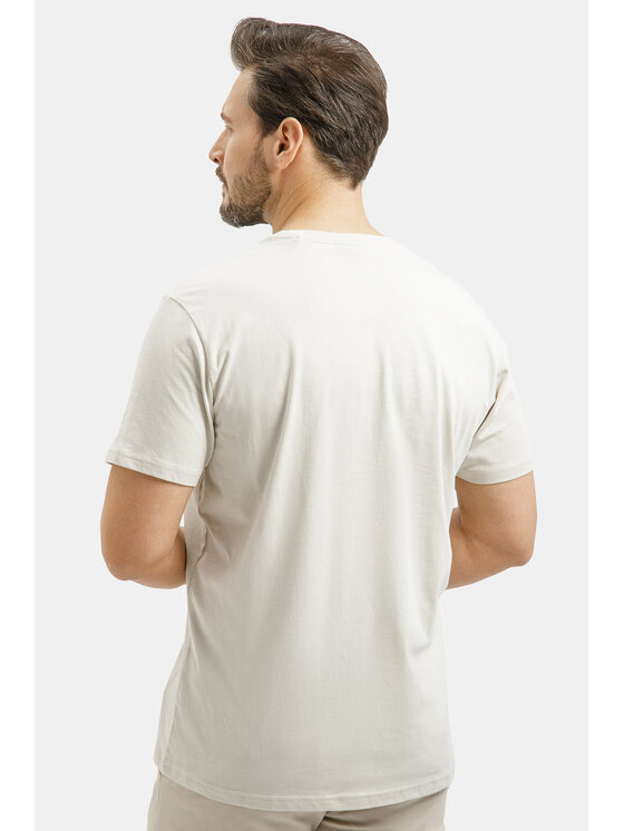 Cross Jeans Cross Jeans T-Shirt 16156-053 Szary Regular Fit