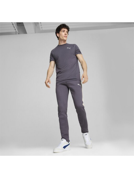 Puma Puma Spodnie dresowe 681702 Szary Regular Fit