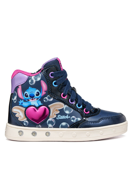 Geox Sneakers J Skylin Girl J668WE 054AJ C4268 M Bleumarin