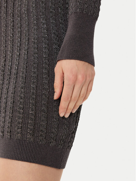 Guess Guess Φόρεμα υφασμάτινο W5RK09 Z3KT0 Γκρι Bodycon Fit