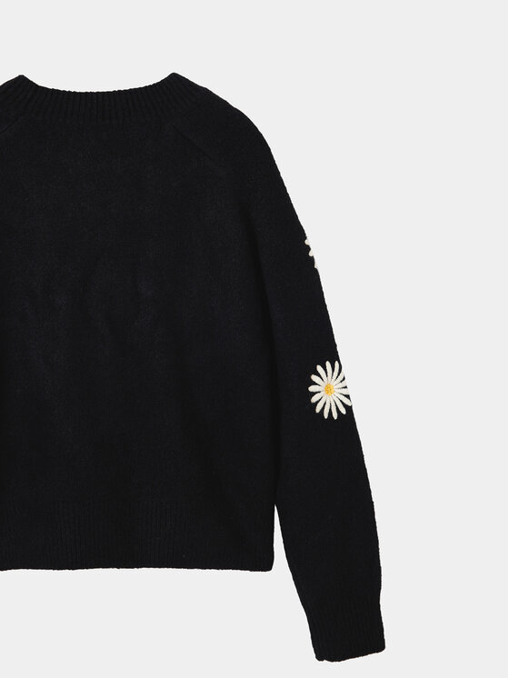 Desigual Desigual Sweater 23WGJF01 Fekete Regular Fit
