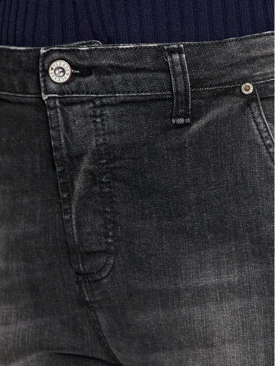 Please Please Дънки P3BGCPOPFA Сив Regular Fit