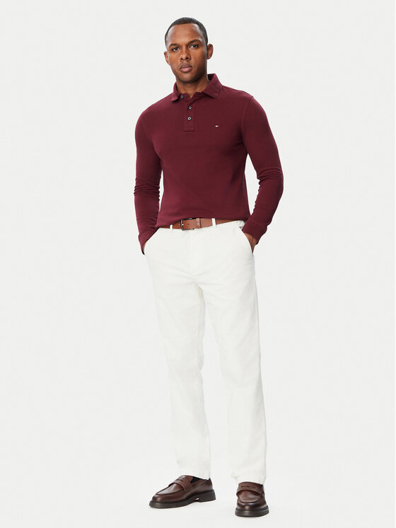 Tommy Hilfiger Tommy Hilfiger Παντελόνι chino Denton MW0MW44822 Κρεμ Regular Fit