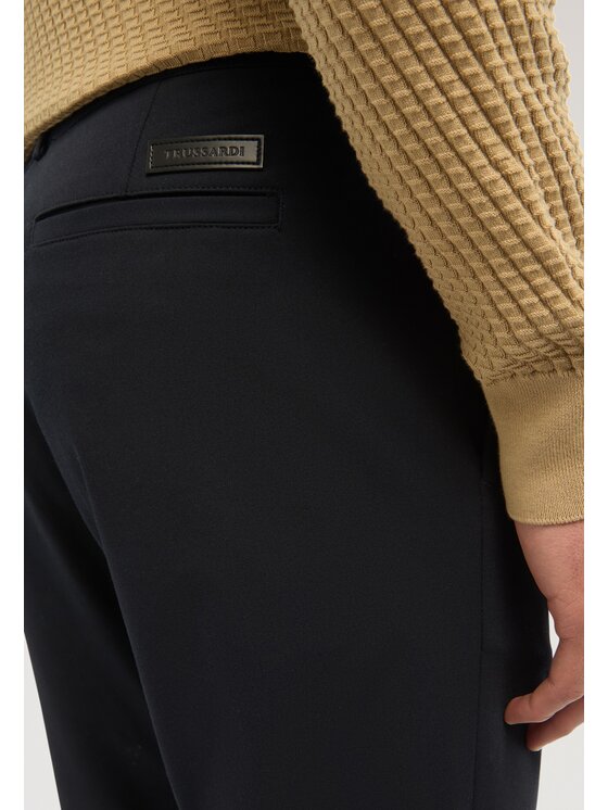 Trussardi Trussardi Pantaloni di tessuto P021M000101N034 Blu Regular Fit