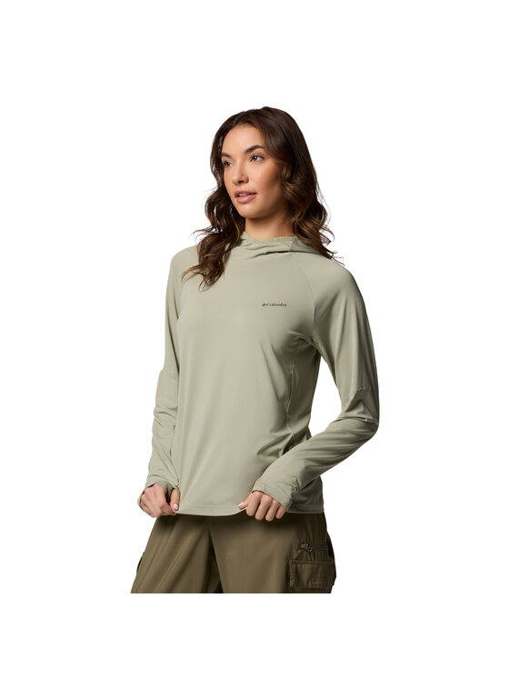 Columbia Columbia Bluza Columbia Skien Valley Hoodie Zielony Regular Fit