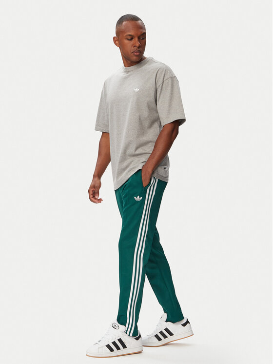 adidas adidas Спортивні штани Beckenbauer KE1668 Темно-зелений Regular Fit