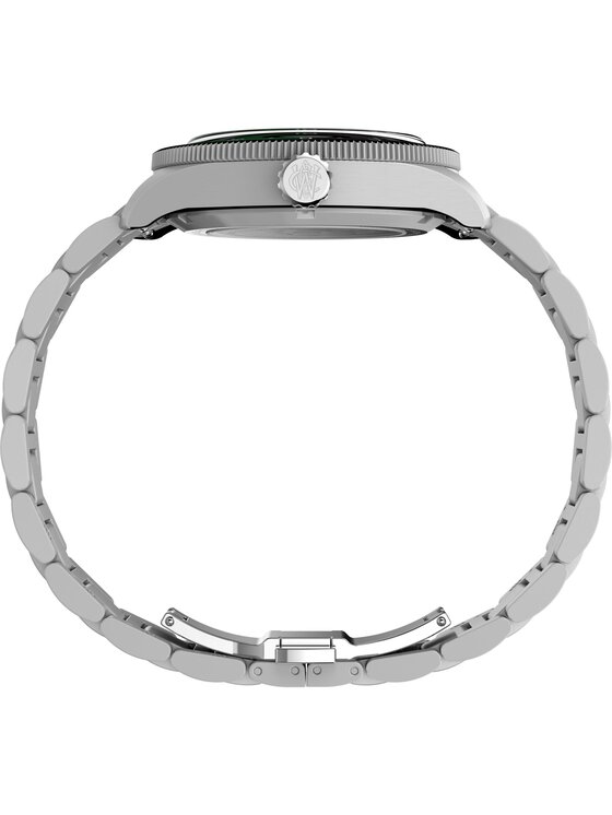 Timex Timex Zegarek TW2Y60800 Srebrny