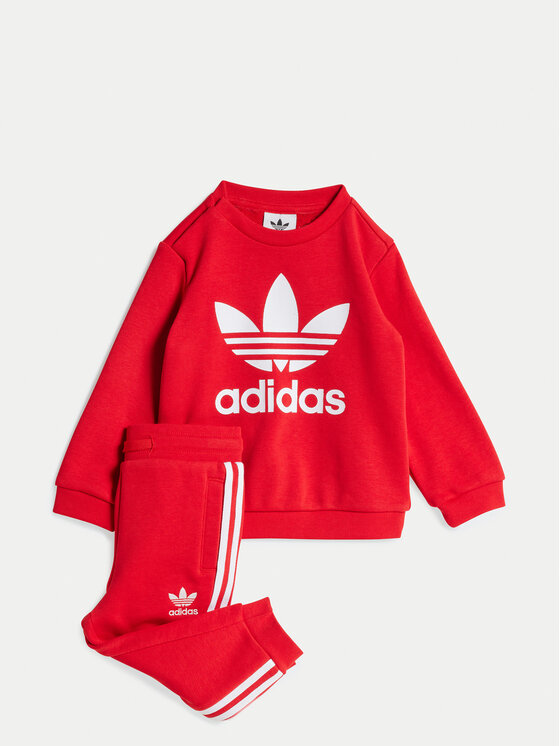 adidas Tepláková súprava JC6510 Červená Regular Fit