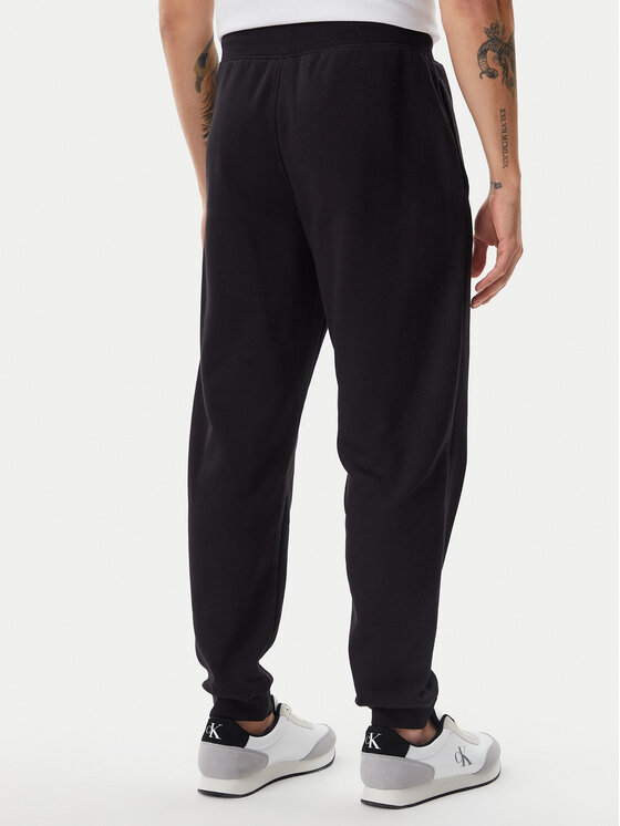 Calvin Klein Jeans Calvin Klein Jeans Spodnji del trenirke LV040BM802 Črna Regular Fit
