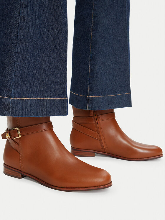 LAUREN RALPH LAUREN Čizme Brooke Bt 2 802974382001 Smeđa