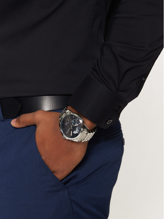 Tommy Hilfiger Tommy Hilfiger Часовник Decker1791348 Сребрист