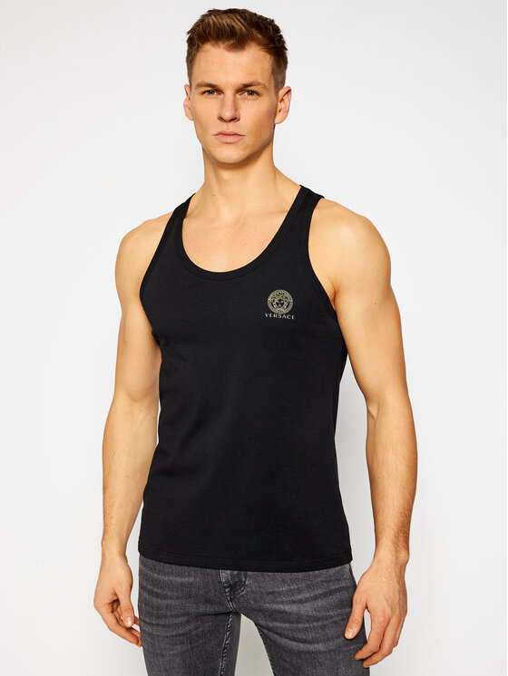 versace sleeveless top