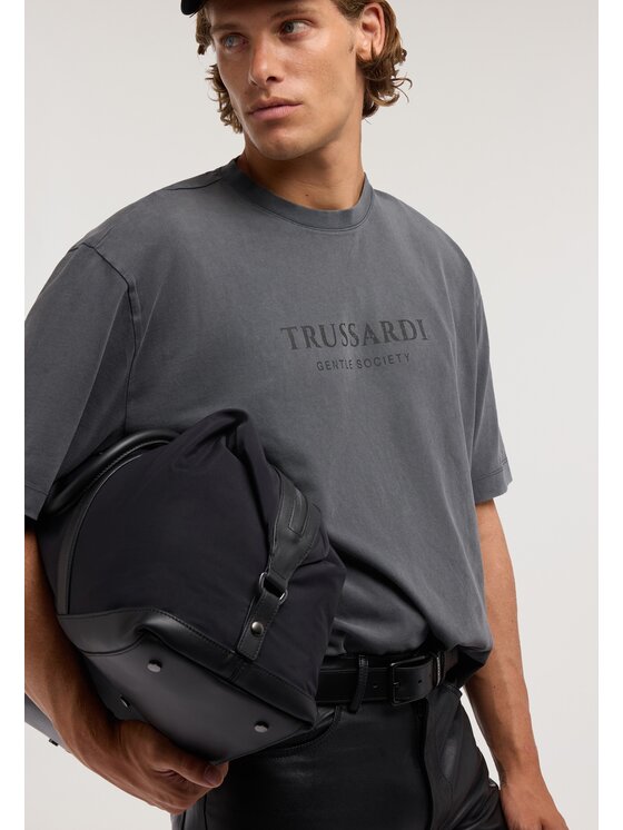 Trussardi Trussardi T-Shirt G0758000232N033 Czarny Over Fit