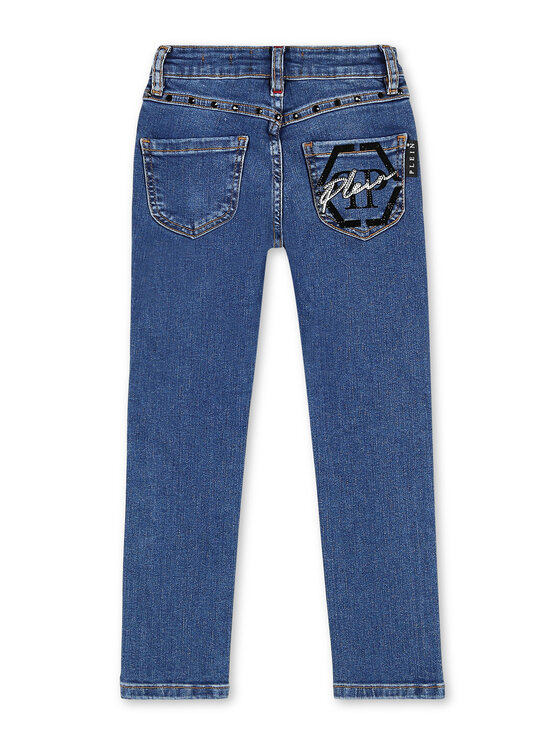 PHILIPP PLEIN PHILIPP PLEIN Jeansy 25653 Błękitny Slim Fit