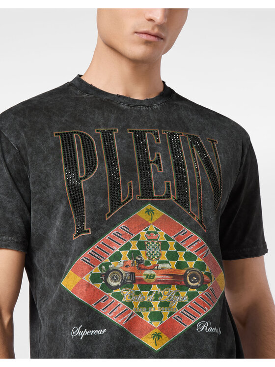 PHILIPP PLEIN PHILIPP PLEIN T-shirt 24951 Nero Regular Fit