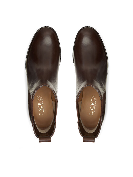 LAUREN RALPH LAUREN Lauren Ralph Lauren Členková obuv s elastickým prvkom 802908354004 Hnedá