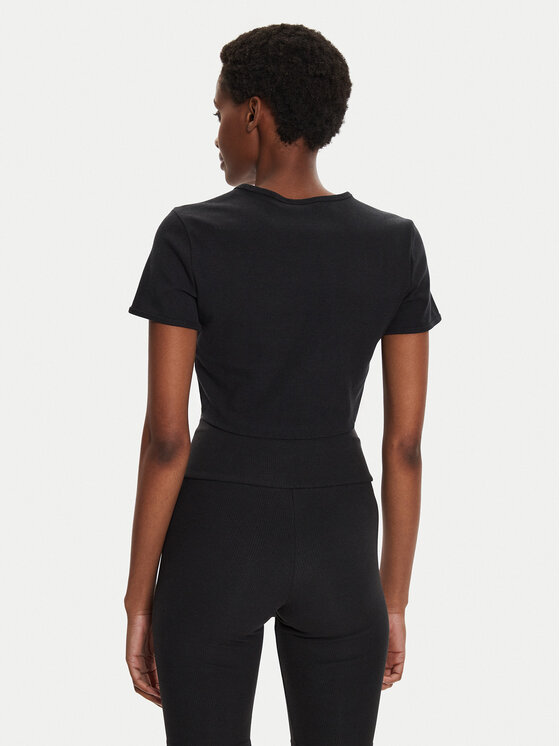 adidas adidas Majica Essentials II8057 Črna Slim Fit