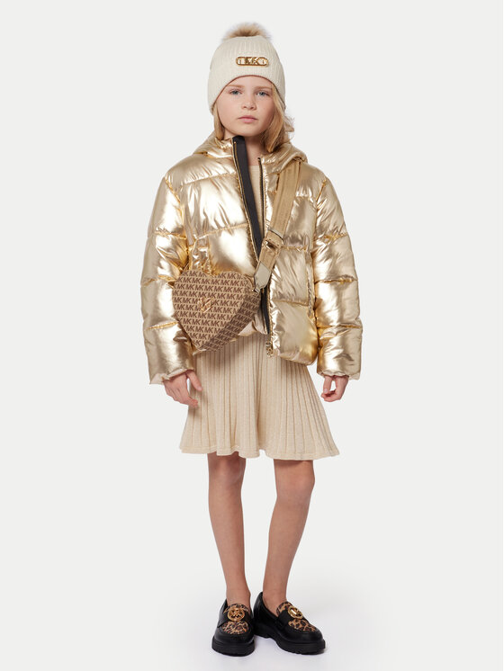 MICHAEL KORS KIDS MICHAEL KORS KIDS Zimní bunda R30187 M Zlatá Regular Fit
