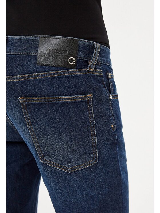 Just Cavalli Just Cavalli Jeansy S03LA0089 N31721 Tmavomodrá Regular Fit