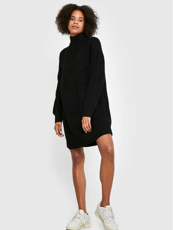 Noisy May Noisy May Трикотажна сукня Timmy 27017055 Чорний Relaxed Fit