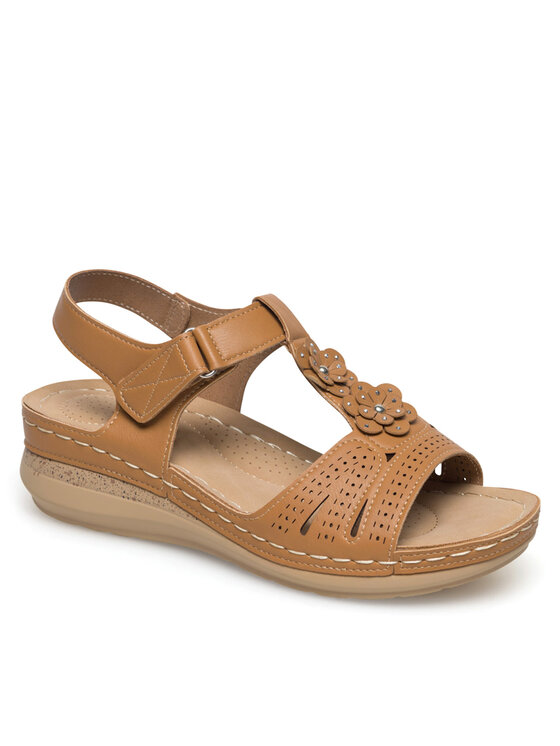 Clara Barson Clara Barson Sandały WYL0510-20 Brązowy