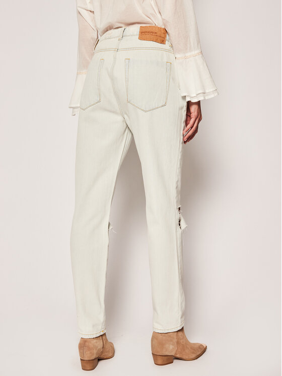 One Teaspoon One Teaspoon Jeansy Regular Fit Brando Awesome Bagge 22927 Bianco Regular Fit