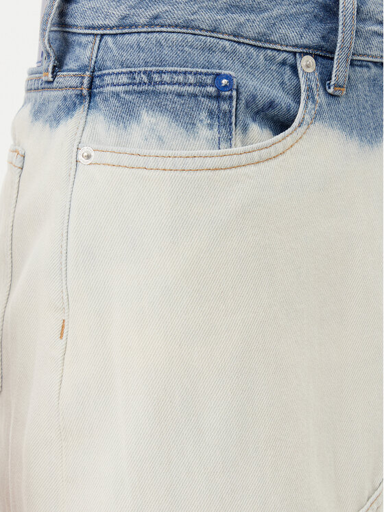 Karl Lagerfeld Jeans Karl Lagerfeld Jeans Džínsová sukňa A2W12014 Écru Regular Fit