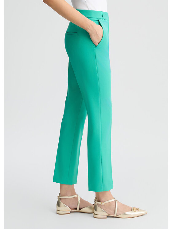 Liu Jo Liu Jo Pantaloni di tessuto CA5367T2200X0683 Verde Regular Fit
