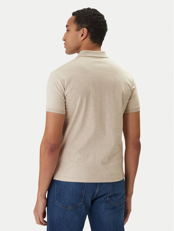 Polo Ralph Lauren Polo Ralph Lauren Pólóing 710704319502 Bézs Custom Slim Fit