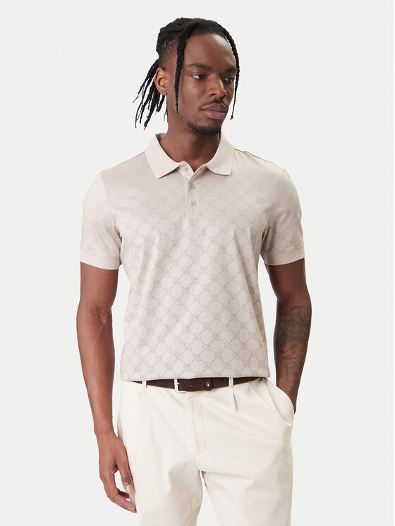 JOOP! JOOP! Polo särk Jesse 10100063 30100496 Pruun Regular Fit