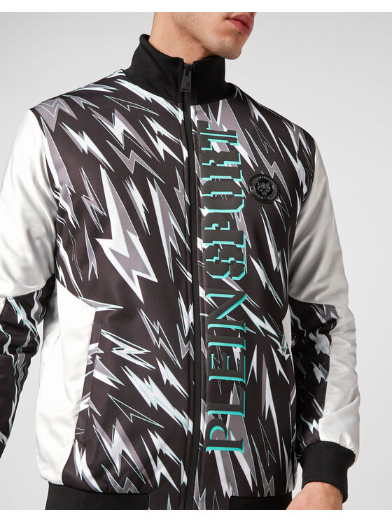 Plein Sport Plein Sport Komplet top i spodnie 3069 Czarny Regular Fit