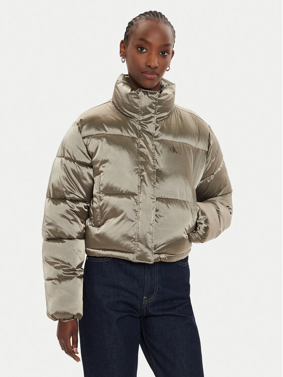 Calvin Klein Jeans Télikabát J20J224124 Szürke Relaxed Fit