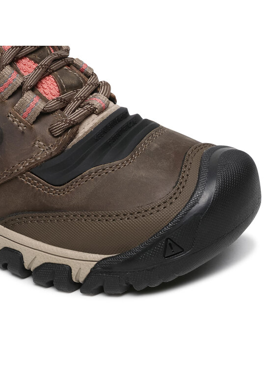 Keen Keen Trekkingi Ridge Flex Mid Wp W 1024921 Brązowy