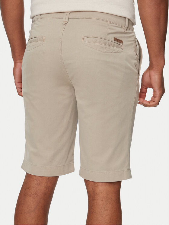 Baldessarini Baldessarini Pantaloncini di tessuto B1 16939/000/2402 Beige Regular Fit