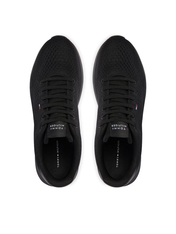 Tommy Hilfiger Tommy Hilfiger Snīkeri Lightweight Runner FM0FM05909 Melns