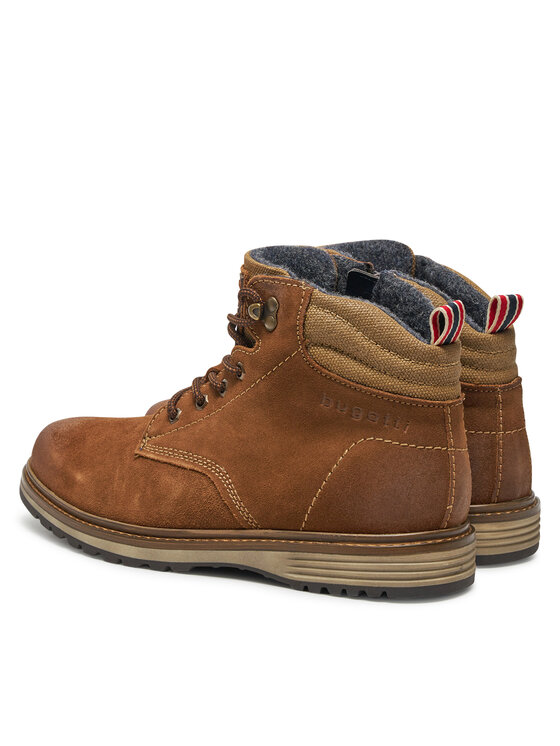 Bugatti Bugatti Schnürstiefeletten 325A0Q Braun