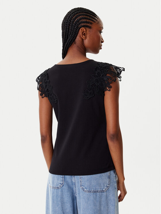Morgan Morgan Blusa 252-DFLOWER Nero Regular Fit