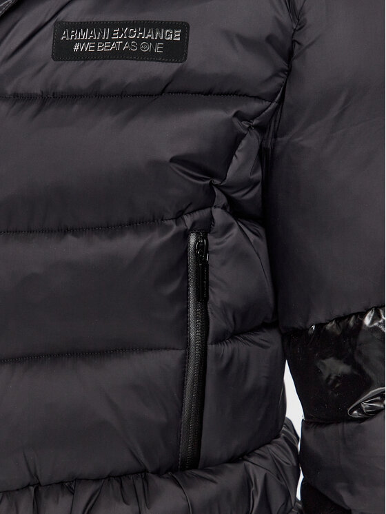 Armani Exchange Armani Exchange Giubbotto invernale 6RYB19 YN4MZ 1200 Nero Regular Fit
