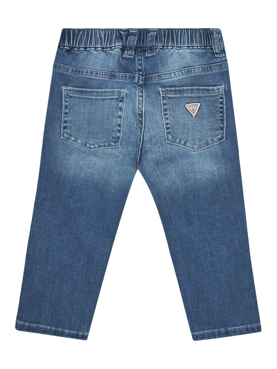Guess Guess Jeansy N5GA03 D4CA0 Niebieski Regular Fit