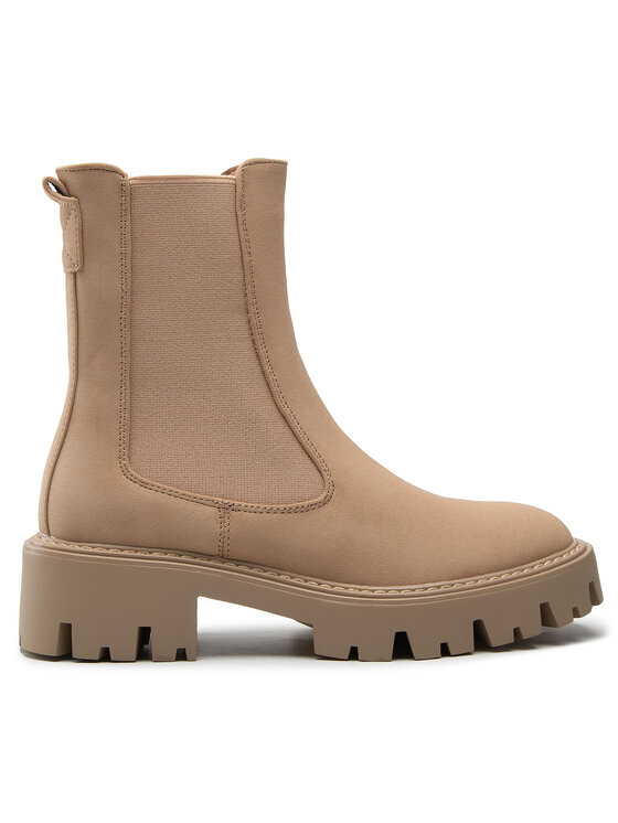 ONLY Shoes Členková obuv s elastickým prvkom Onlbetty 15274563 Béžová