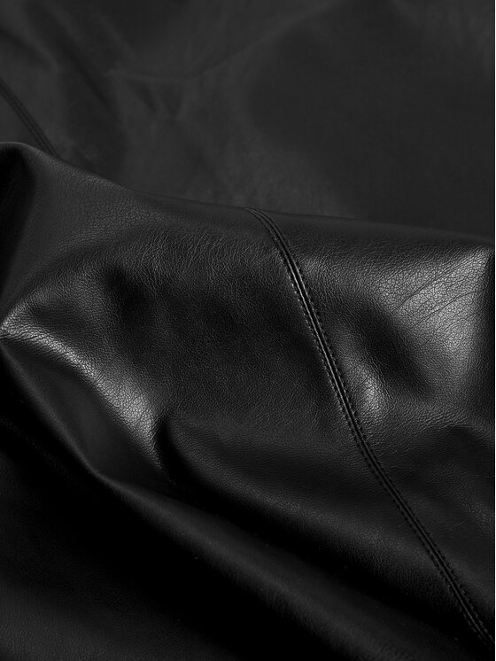 JJXX JJXX Obleka iz umetnega usnja Stella 12262769 Črna Regular Fit