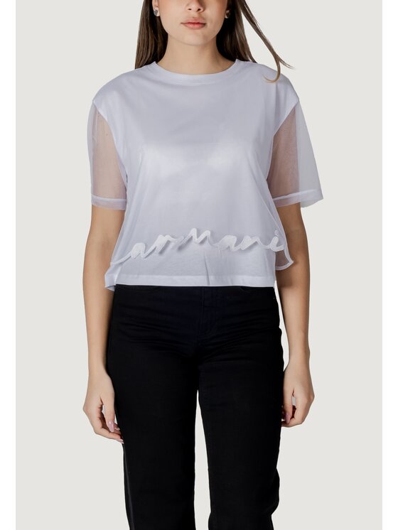 Armani Exchange Armani Exchange T-shirt XW000541 AF10359 Bianco Shirt Fit