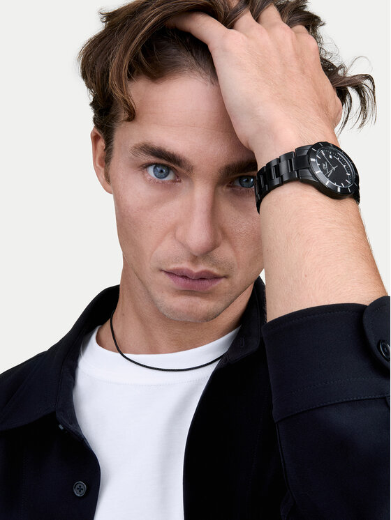 Daniel Wellington Daniel Wellington Часовник Iconic Paradigma 40 DW00100821 Черен