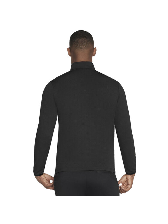Skechers Skechers Felpa Skechers Skech-Knits Burst 1/4 Zip Nero Regular Fit