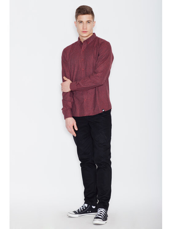 Visent Visent Camicia V010 Bordeaux Regular Fit