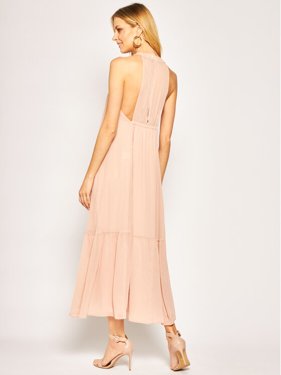 Marella Marella Večerné šaty Scire 32214102 Ružová Slim Fit