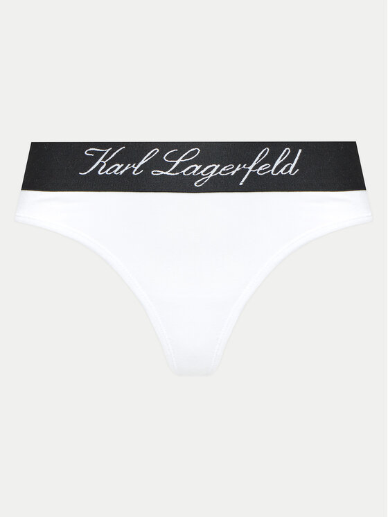 KARL LAGERFELD KARL LAGERFELD Στρίνγκ 240W2128 Λευκό
