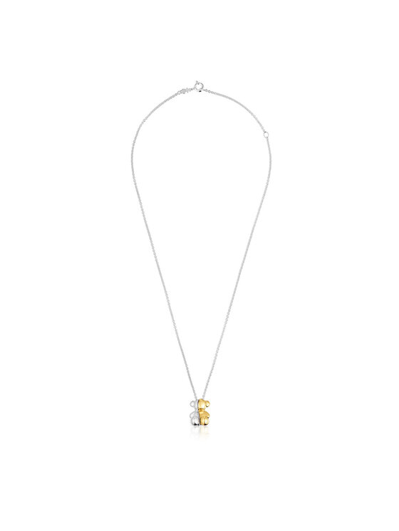TOUS TOUS Колие My Other Half 1004098300 Сребрист