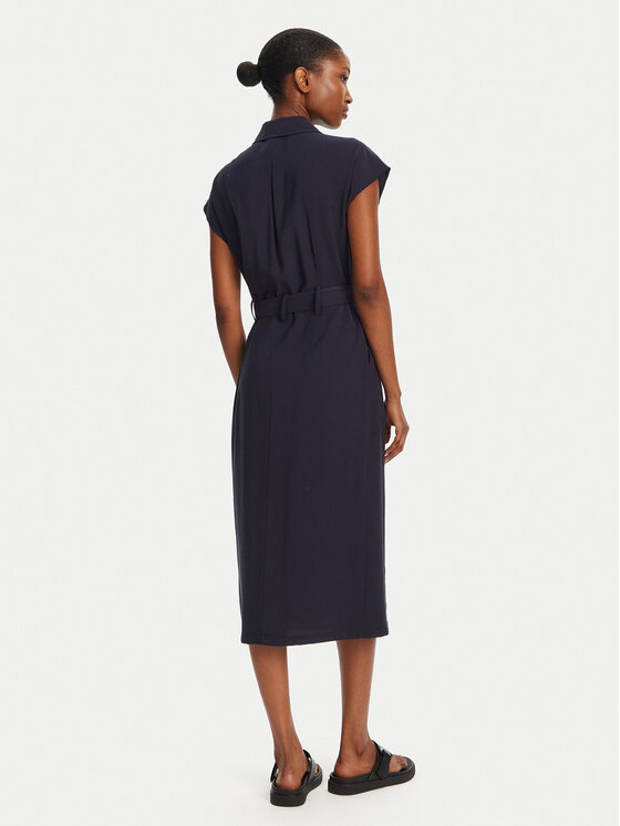 Patrizia Pepe Patrizia Pepe Haljina košulja 2A2870/A573-C789 Tamnoplava Regular Fit